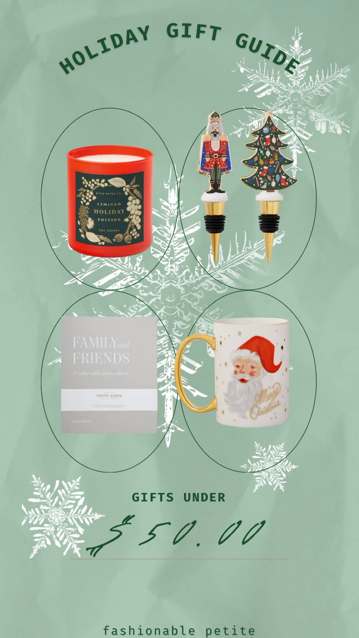 Holiday gifts under $50! Including a holiday candle, coffee mug, wine stopper, and photo album

Christmas gifts, gift idea, gifts under $50, holiday gift, gift guide 

#LTKGiftGuide #LTKFindsUnder50 #LTKHoliday