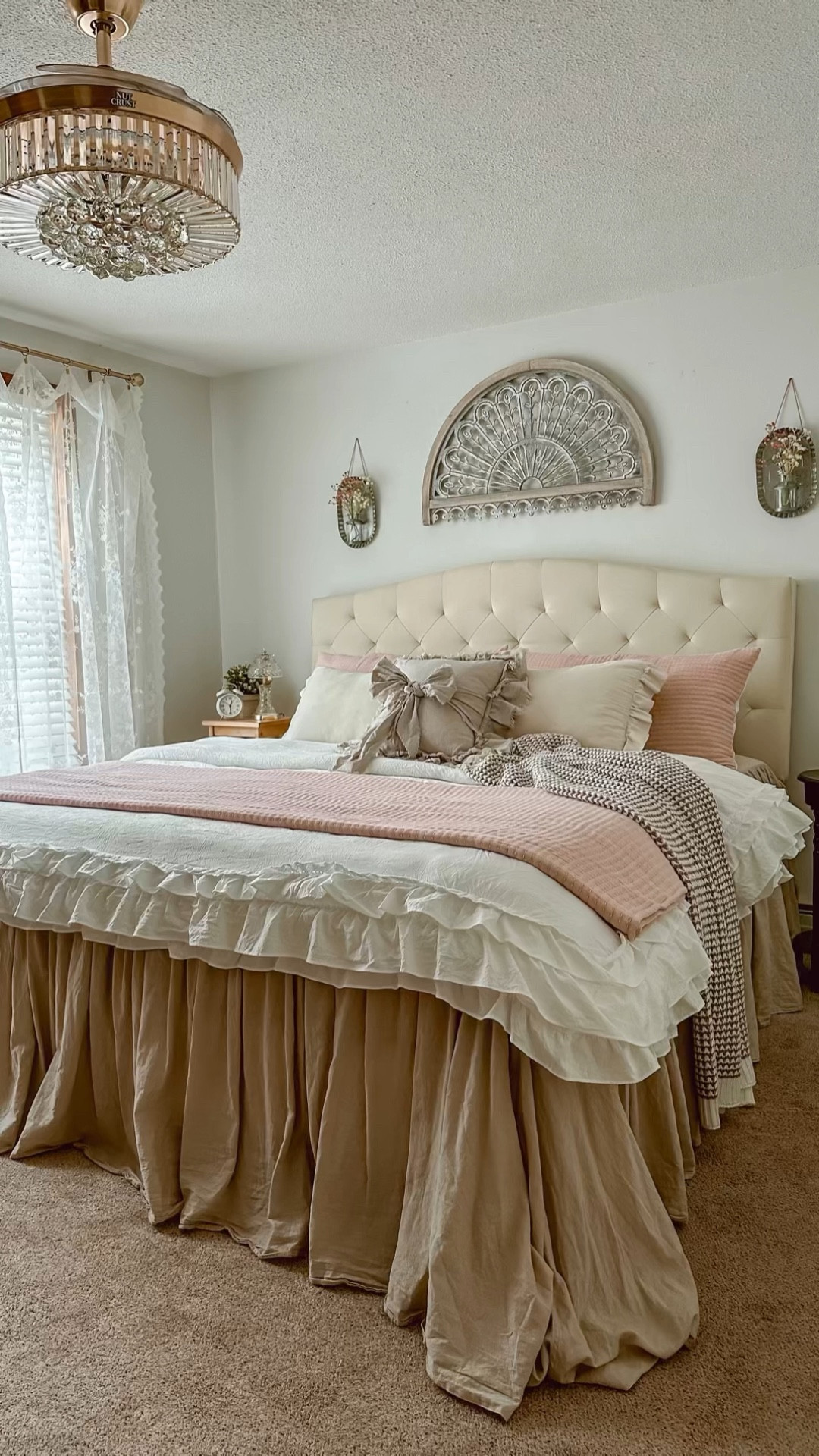 ✨ Dusk Till Dawn ✨I’m so grateful to have a comfy bed to sleep in every night. 
One thing I do every morning and actually enjoy it, is making my bed. I wasn’t always like this though. It wasn’t until I realized how much better I felt every day after my bed was made. And then at night, how good it felt walking into my bedroom to see a nice inviting, cozy made bed. 

I swear it brings a sense of calm when I know I’m getting into a nice freshly made bed with beautiful and cozy bedding. 
Anyone else 🙋‍♀️ 

Most of my bedding here is from @lushdecorhome 
Guys their bedding is so incredibly soft! It’s amazing. 

Inspire your inner designer with @lushdecorhome 
You can check them out through the LTK app 

✨Shop my home by downloading the free LIKEtoKNOW.it app.
✨Click the blue link in my profile above and look for the LTK! link
✨Follow me on LIKEtoKNOW.it @designed.to.love & be sure to turn on your notifications.

I have an amazing 40% off discount for you! Just use code: DTL40 at checkout 😘 




#lushdecor
#LushDecorHome #InspiringYourInnerDesigner 
#ad
#lushdecorpartner 
#bedroominspiration 
#cozybedding
#cozybedroom 