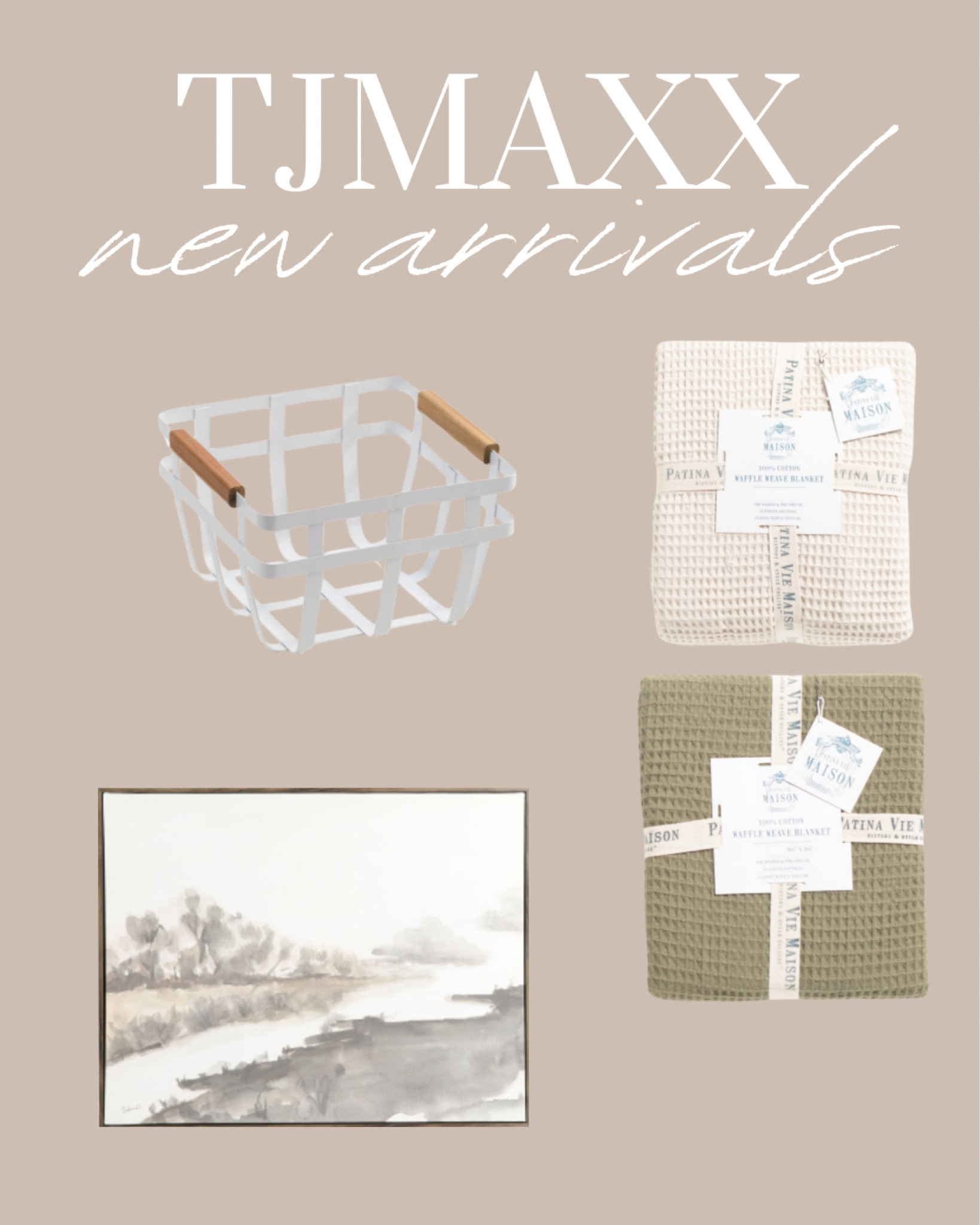 TJMAXX new arrivals!

#LTKfindsunder50 #LTKhome #LTKfindsunder100
