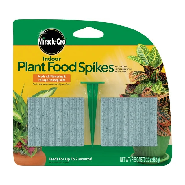Miracle-Gro Indoor Plant Food Spikes | Walmart (US)