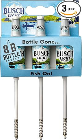 Southern Bell Brands Busch Light Beer Fishing Bobbers 1/3/6 Pack Options - Premium Fishing Gear a... | Amazon (US)