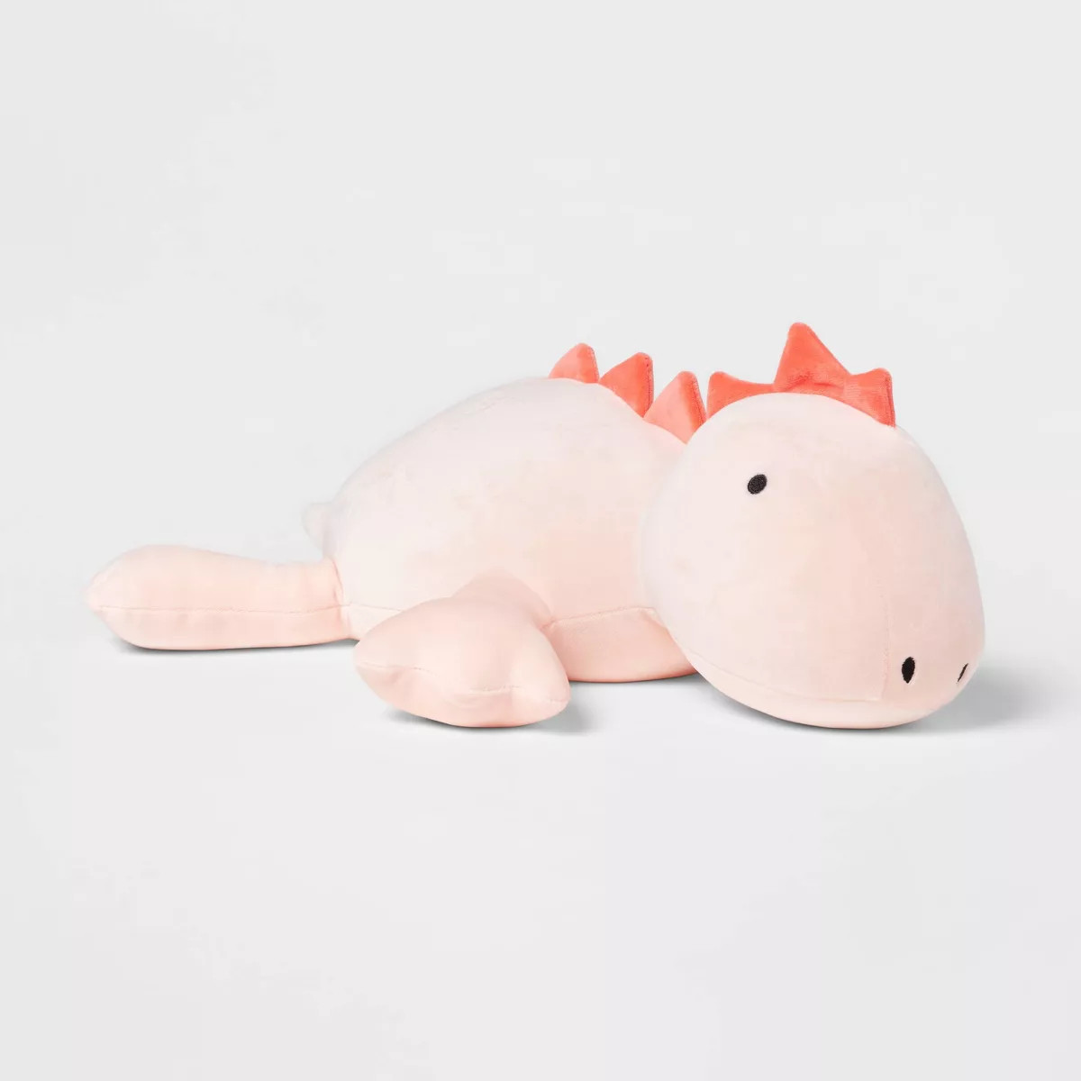 Dinosaur Weighted Plush Kids' Throw Pillow Pink - Pillowfort™ | Target