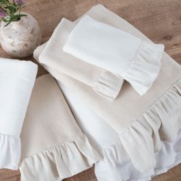 Country Grace Lily Ruffle Linen Towel Sets | Rod's Western Palace/ Country Grace