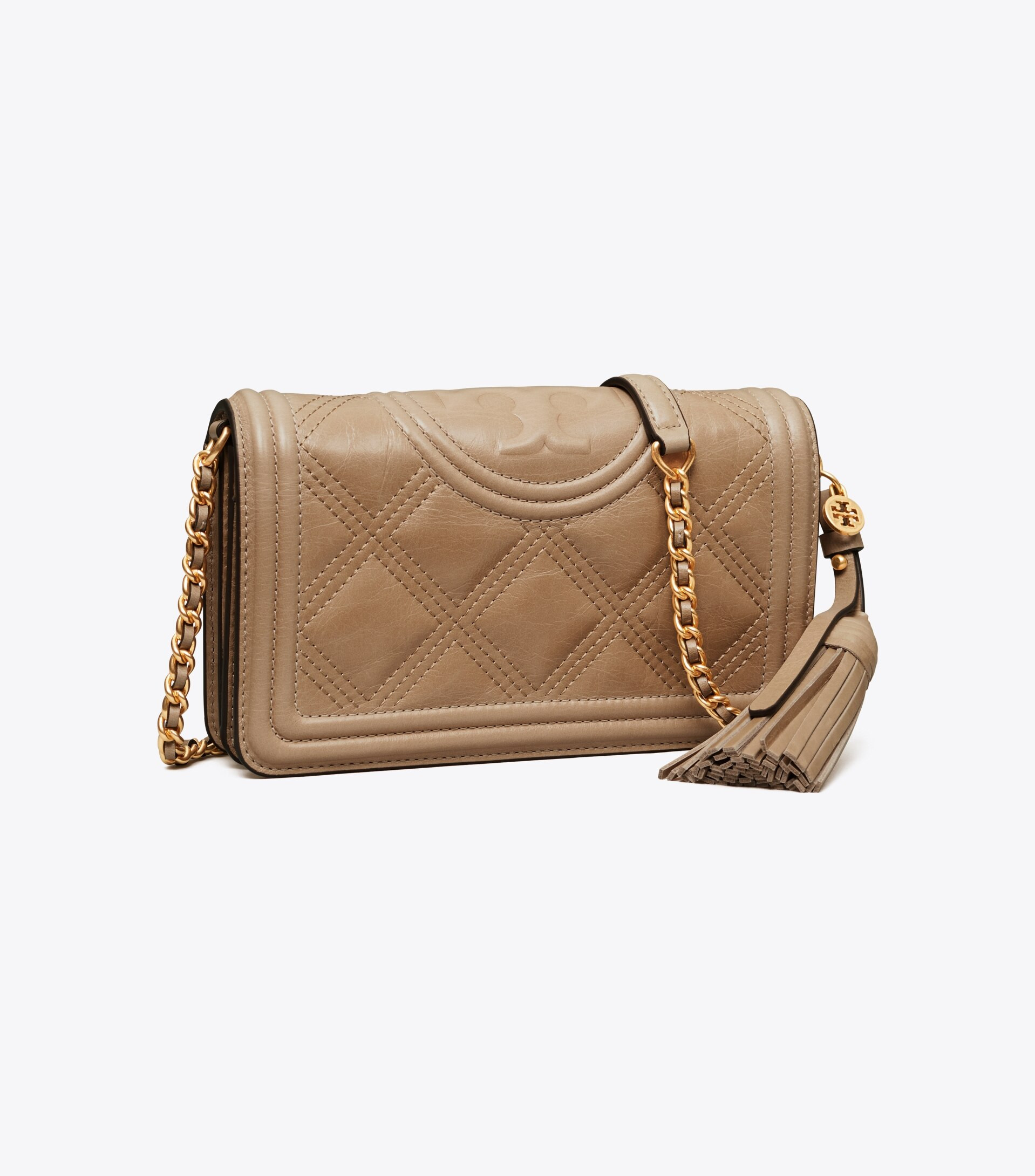 Fleming Soft Glazed Wallet Crossbody | Tory Burch (US)