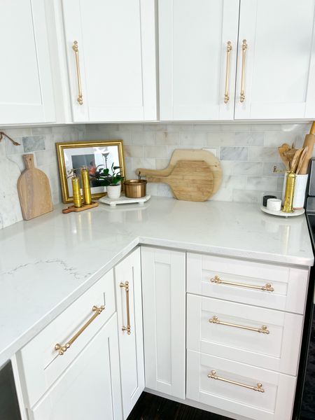 Sharing everyone’s favorite gold cabinet pulls in my kitchen, affordable finds under five dollars on Amazon and extremely high quality. Cabinet hardware. 

#LTKunder50 #LTKhome #LTKFind