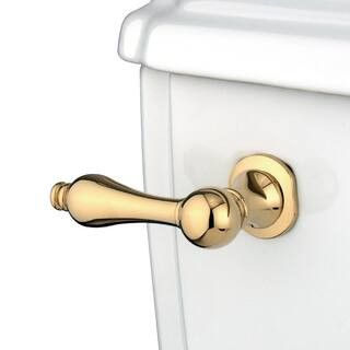 Kingston Brass Victorian Toilet Tank Lever in Polished Brass HKTAL2 - The Home Depot | The Home Depot