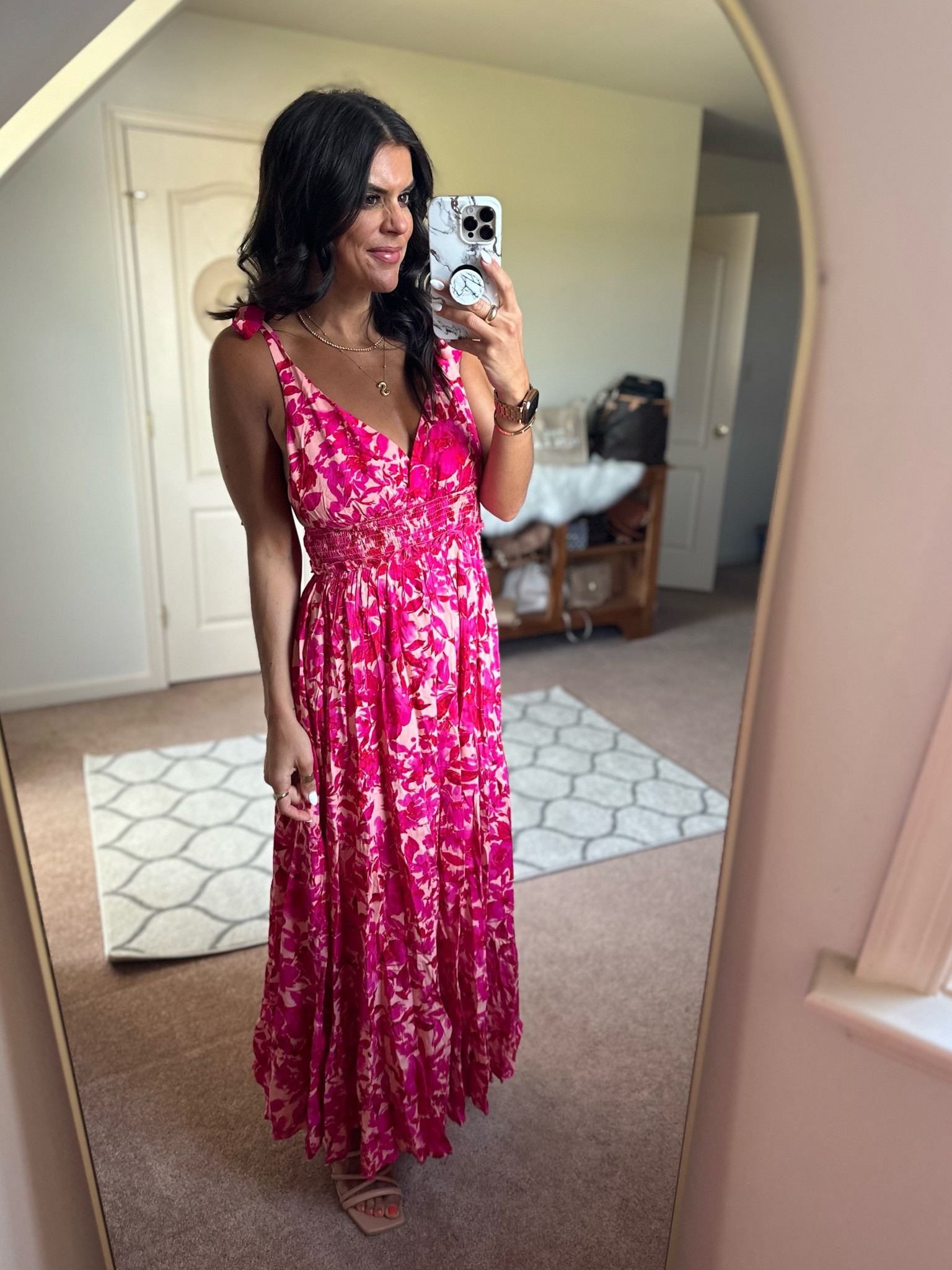 Size small in Amazon dress 

#LTKstyletip #LTKsalealert #LTKfindsunder100