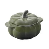 Better Homes & Gardens 8 oz Green Figural Pumpkin Stoneware Cocotte with Lid | Walmart (US)