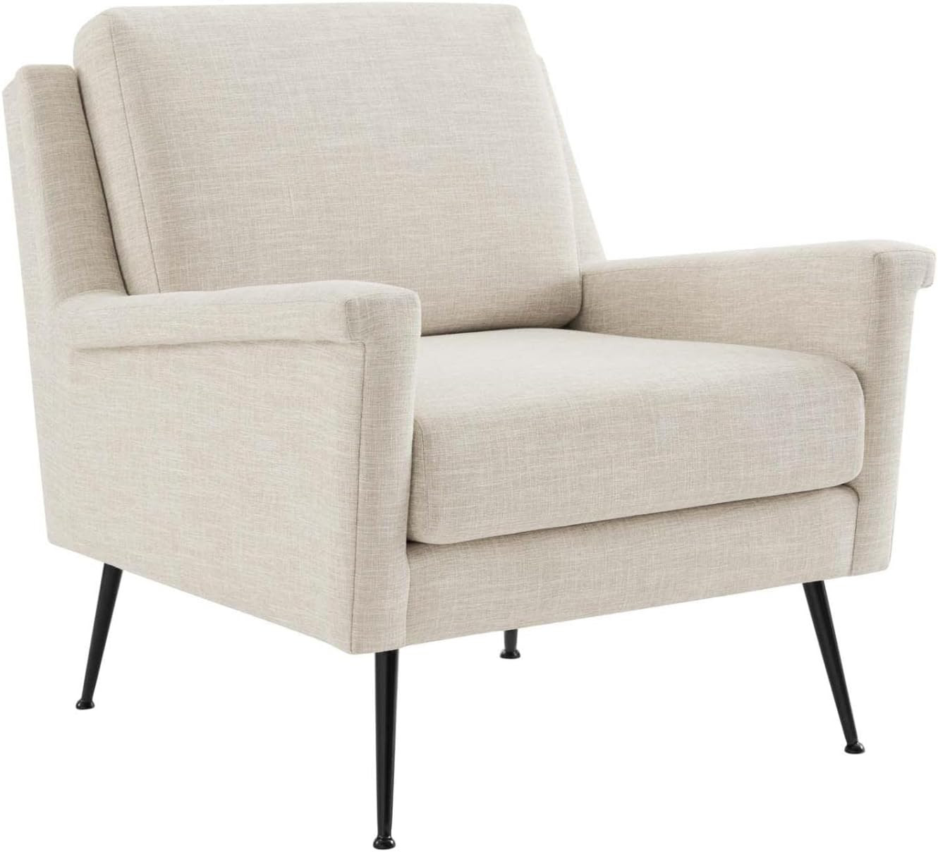 Modway Chesapeake armchairs, Black Beige | Amazon (US)