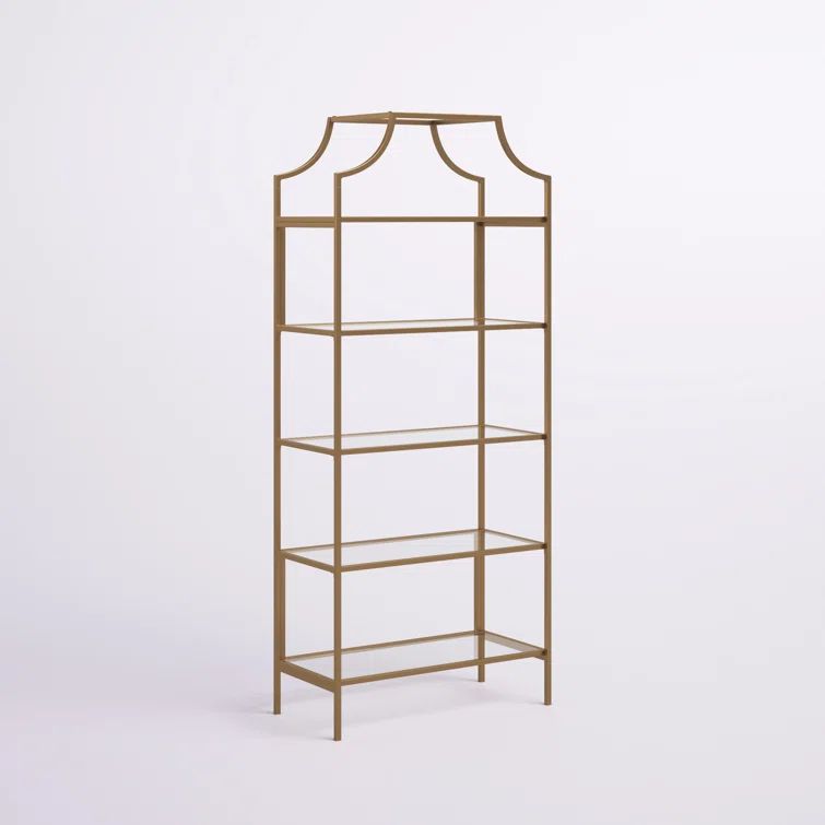 Rylie 70.625'' H x 30'' W Steel Bookcase | Wayfair North America