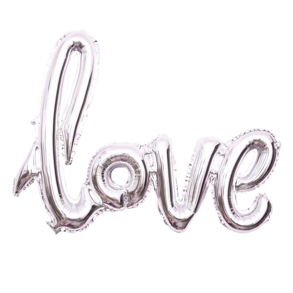 FrcolorFRCOLOR Love Balloon Banner Jumbo Foil Balloon Romantic Wedding Bridal Shower Anniversary ... | Walmart (US)