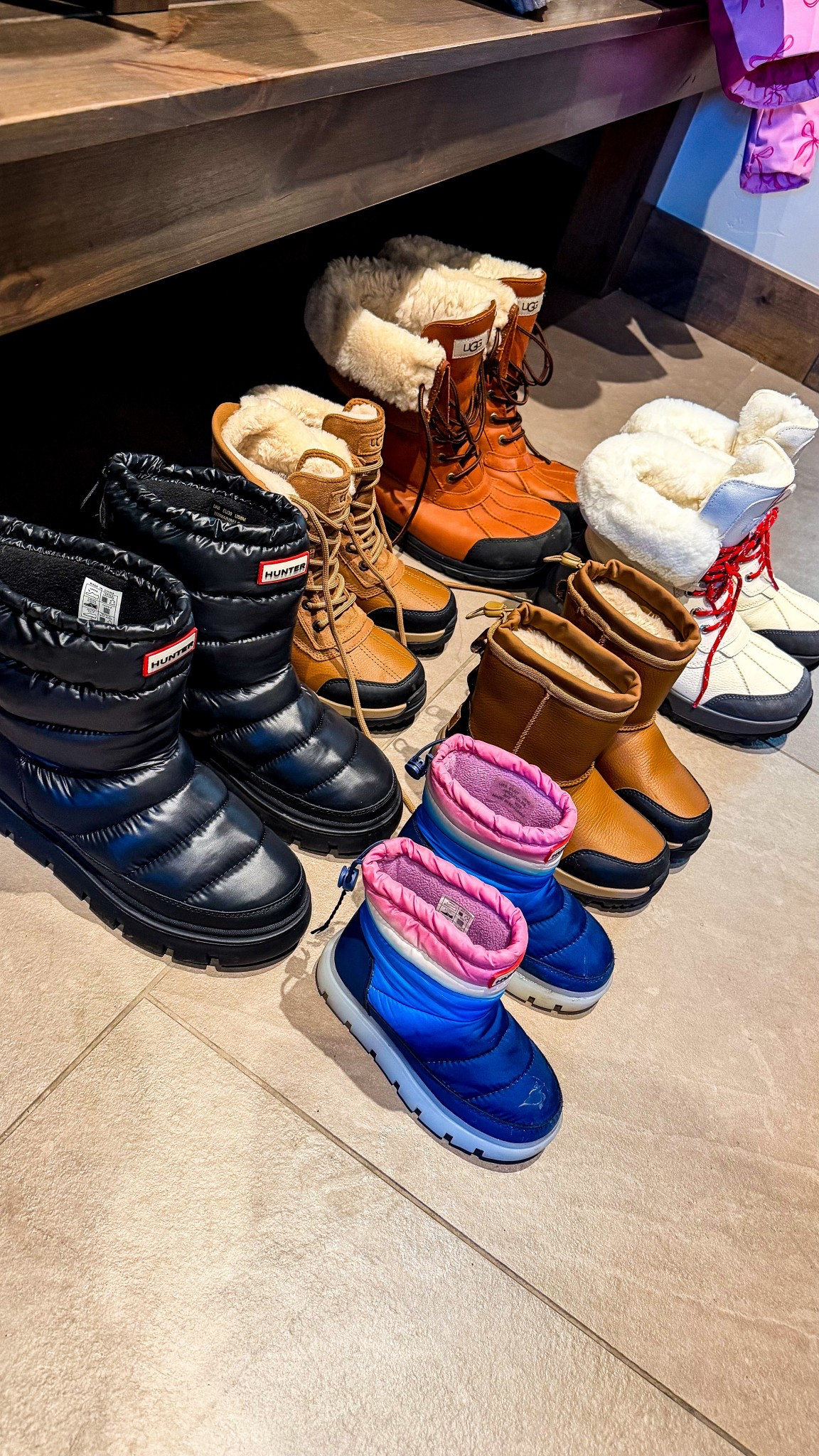 Winter snow boots for the family! Ugg and hunter boots for our ski trip

#LTKMens #LTKSeasonal #LTKKids