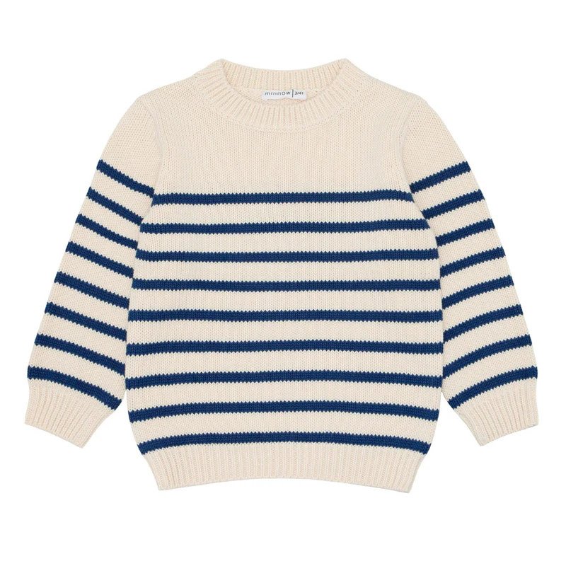 breton stripe knit sweater | minnow