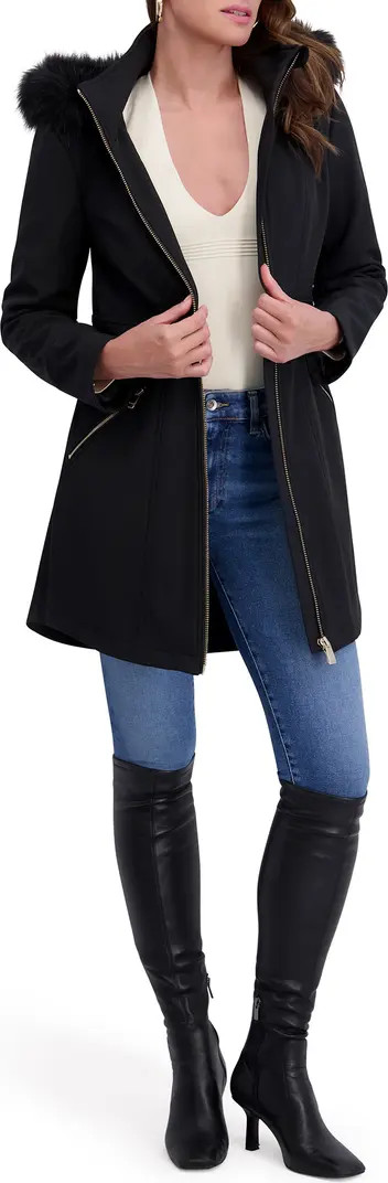 Shelled Faux Fur Trim Hooded Parka | Nordstrom