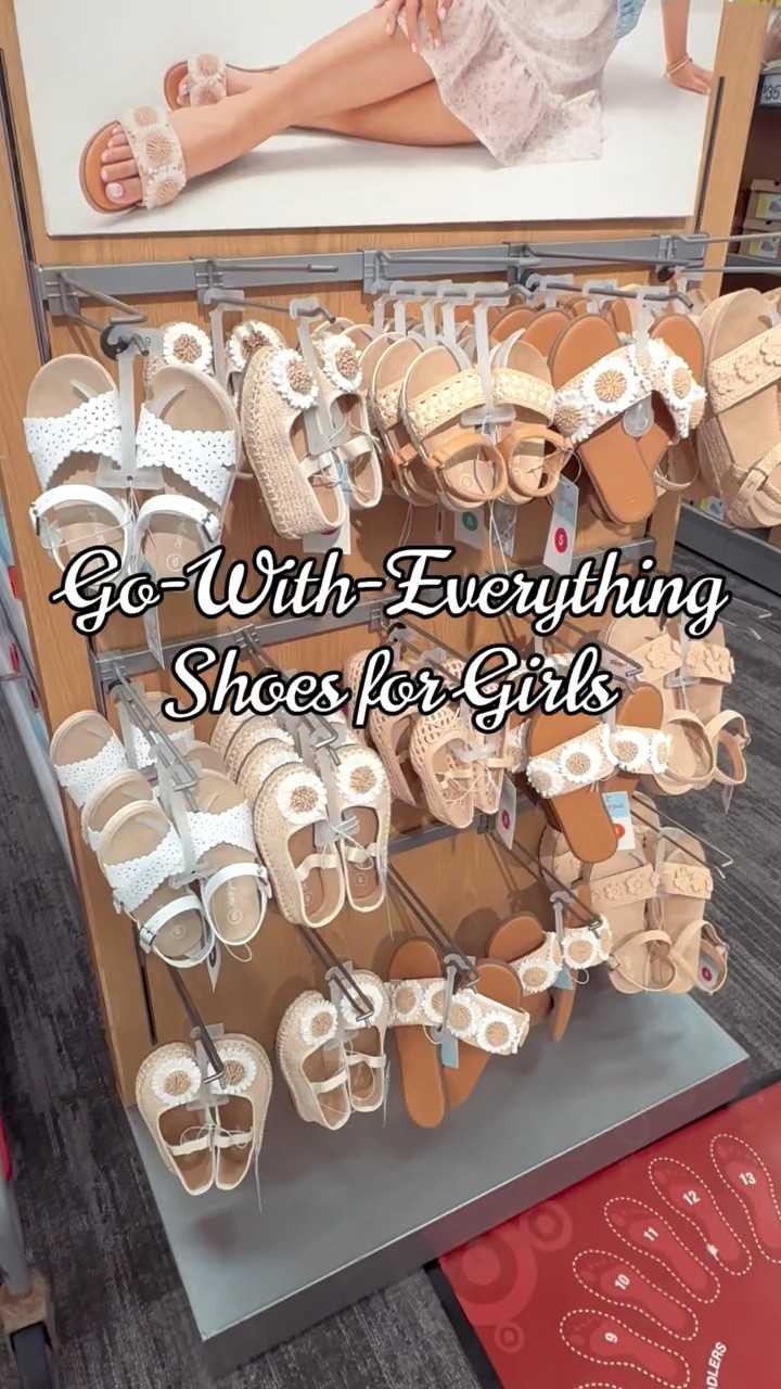 Keeping it simple, cute, and easy to style 🤍👡

These neutral shoes & sandals from Cat & Jack at Target are the perfect everyday picks for toddler girls and big girls ✨ These go-with-everything styles make getting dressed so easy 🙌



#TargetFinds #CatAndJack #ToddlerStyle #KidsFashion #NeutralStyle SummerOutfits MomLifeFinds AffordableFashion KidsOOTD TargetStyle

#LTKKids #LTKSeasonal #LTKBaby