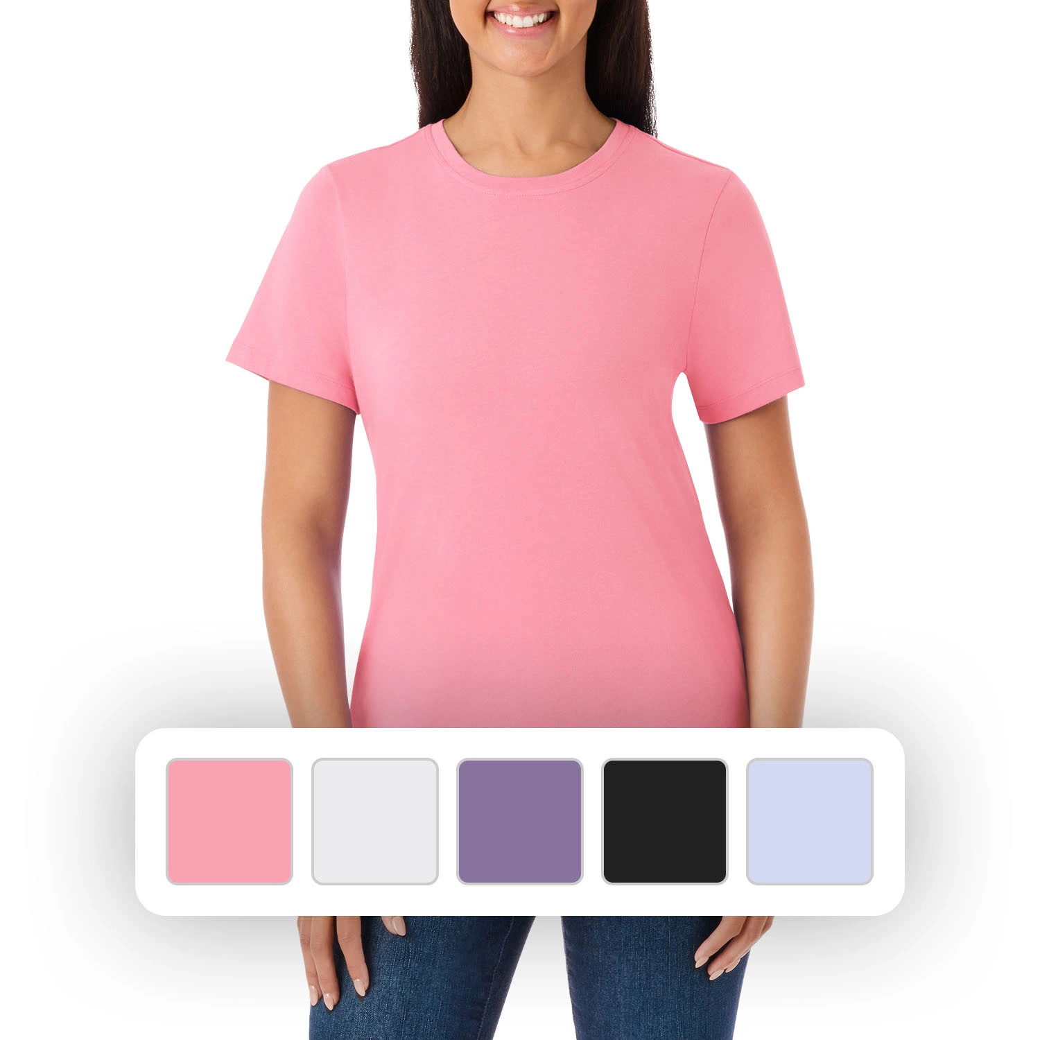 Member's Mark Ladies Short Sleeve Crewneck Tee | Sam's Club