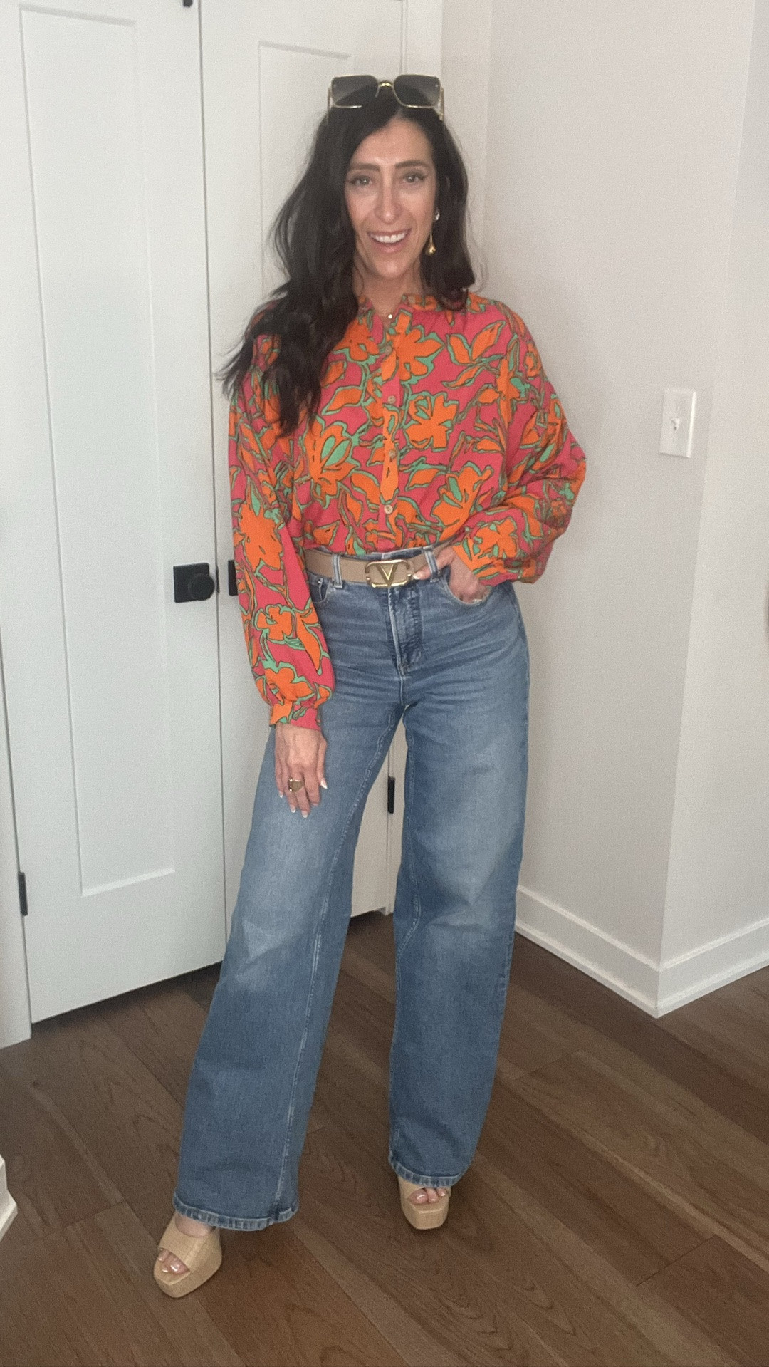 Boho top that is so perfect for summer! Super colorful and easy to style so many ways.

#LTKOver40 #LTKWorkwear #LTKootd
