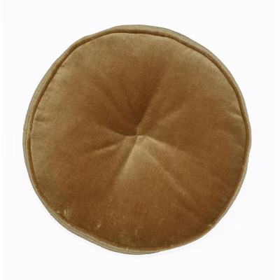 Velvet Round Throw Pillow - Threshold™ designed with Studio McGee | Target