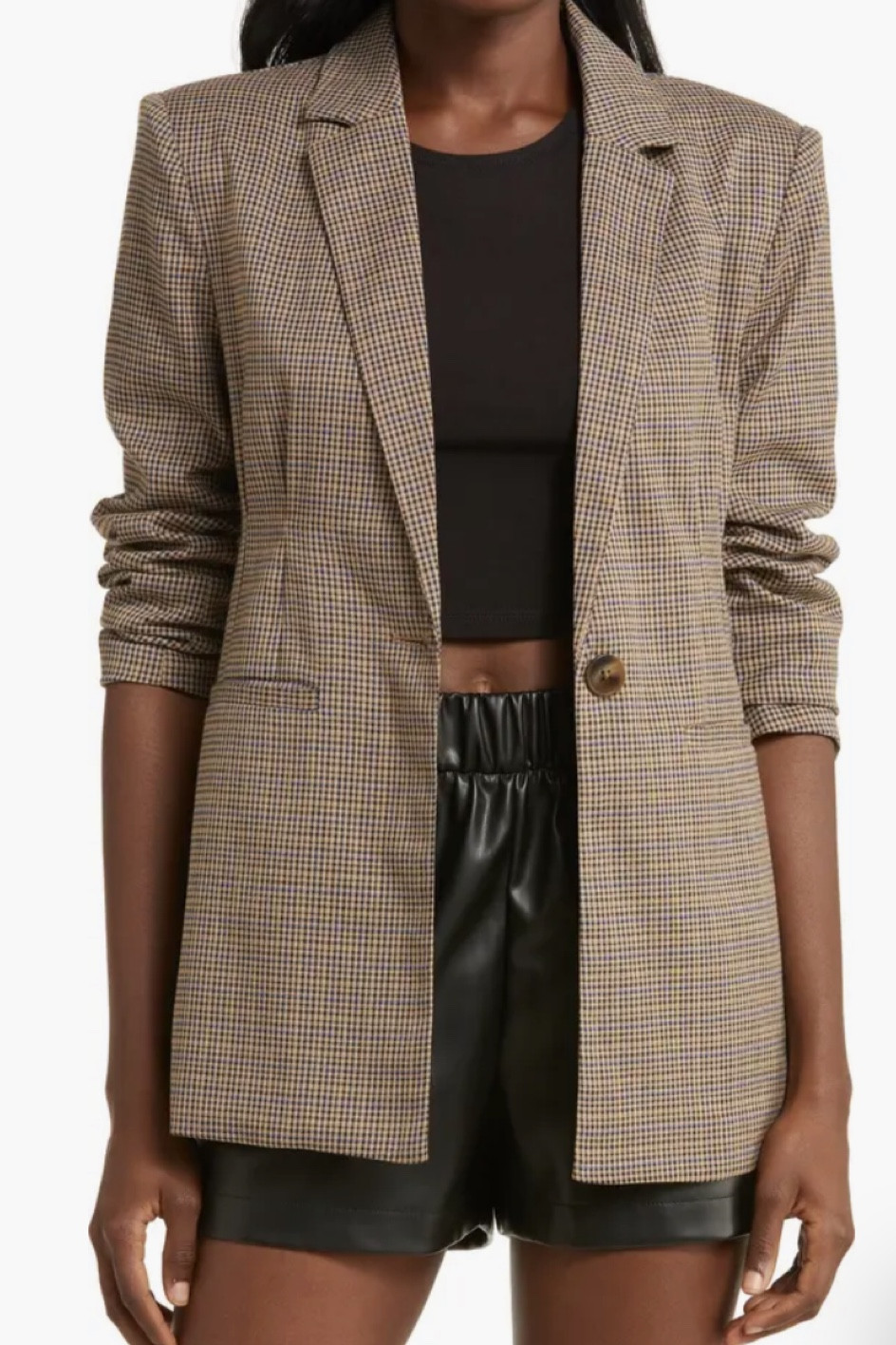 Nordstrom anniversary sale fine
Houndstooth blazer, fall blazer, cute fall outfit, fall outfit, leather shorts, cute fall blazer

#LTKunder100 #LTKxNSale #LTKsalealert