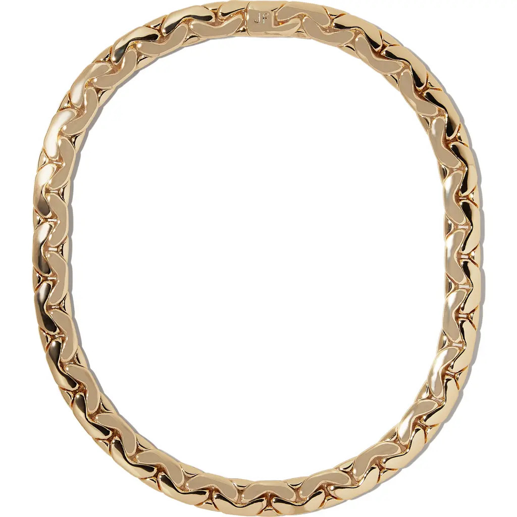 Jennifer Fisher Tribeca Chain Necklace in Yellow Gold at Nordstrom | Nordstrom