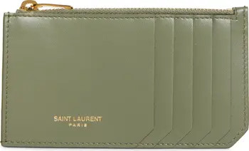 Fragments Stamp Leather Zip Wallet | Nordstrom