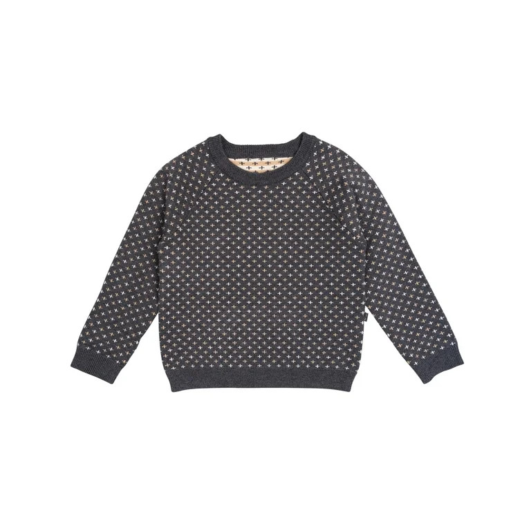 Modern Moments by Gerber Toddler Boy Raglan Crew Sweater, Sizes 12M-5T - Walmart.com | Walmart (US)