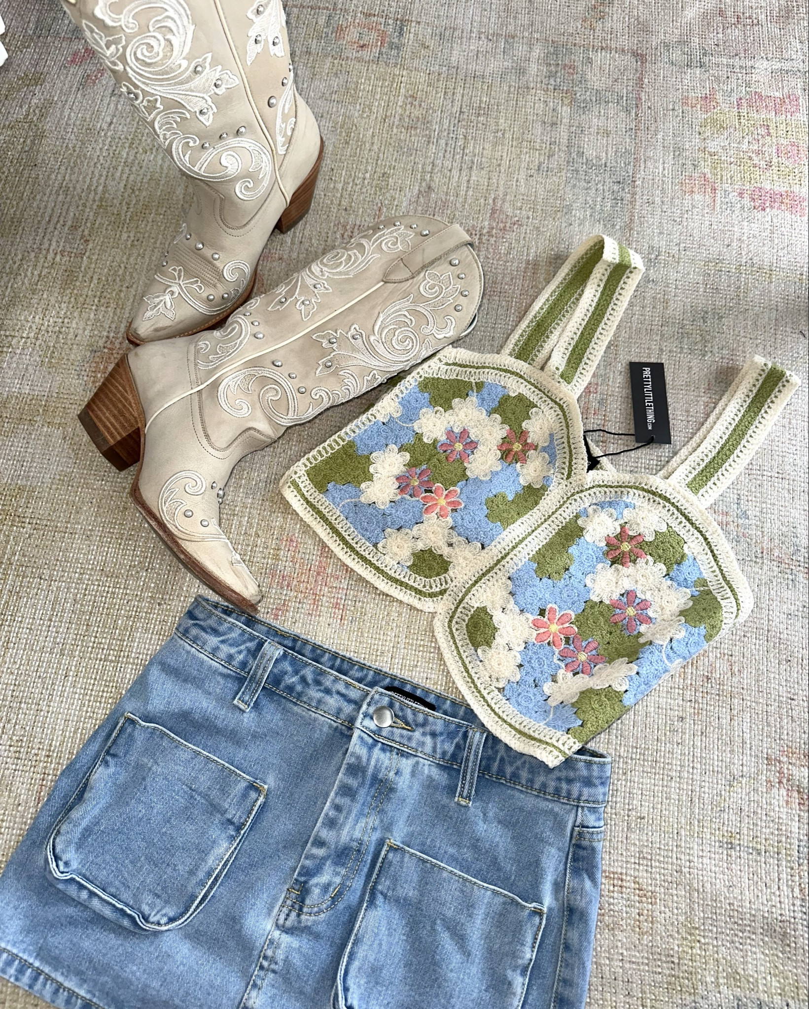 Such a cute outfit! I’ll use any excuse to wear my boots 💛 My exact ones pictured are from boot barn, but I linked some that I love and would 100% wear with this outfit! The price may seem intimidating but spending money on a quality pair of boots is always worth it!

#LTKstyletip #LTKFestival #LTKU