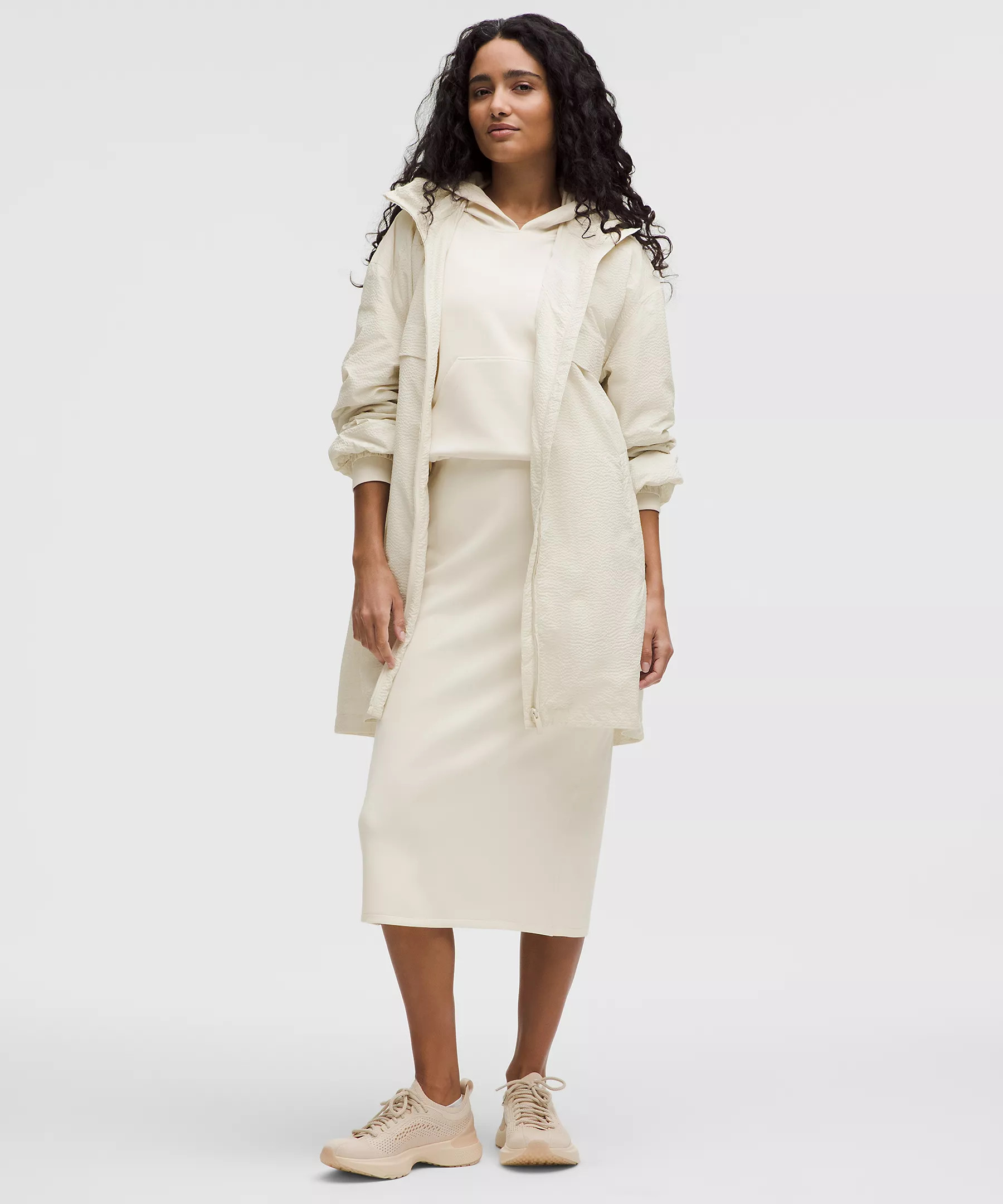 Lightweight Mid-Length Hooded Coat | Women's Coats & Jackets | lululemon | Lululemon (US)