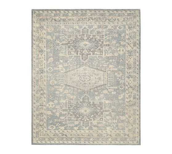 Bianca Hand-Knotted Wool Rug | Pottery Barn (US)