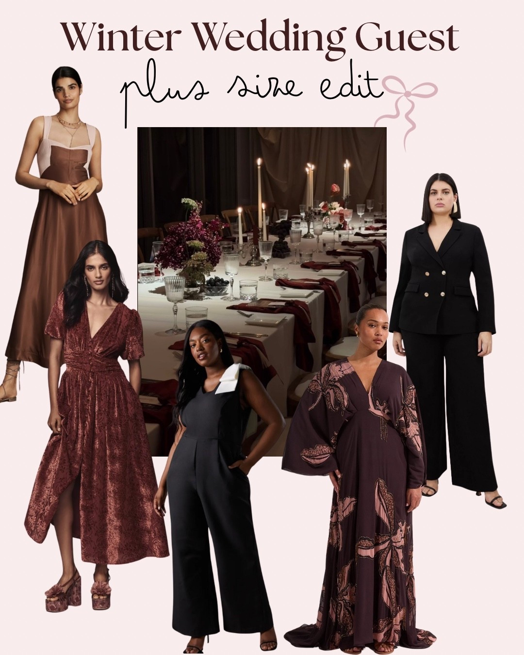 Winter Wedding Guest - Moody Merlot Plus Size Picks 💒🎀🍷

Plus size wedding guest dress inspiration 

#LTKuk #LTKplussize #LTKwedding