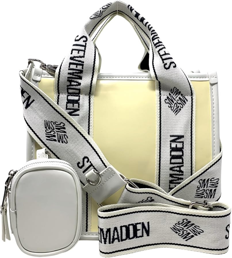 Steve Madden Faux Patent Leather Bwebber Bag | Amazon (US)