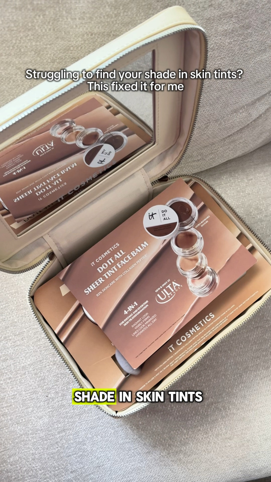 Finding my It Cosmetics Do It All Sheer Face Tint Cream! My shade 520 ✨

#LTKBeauty