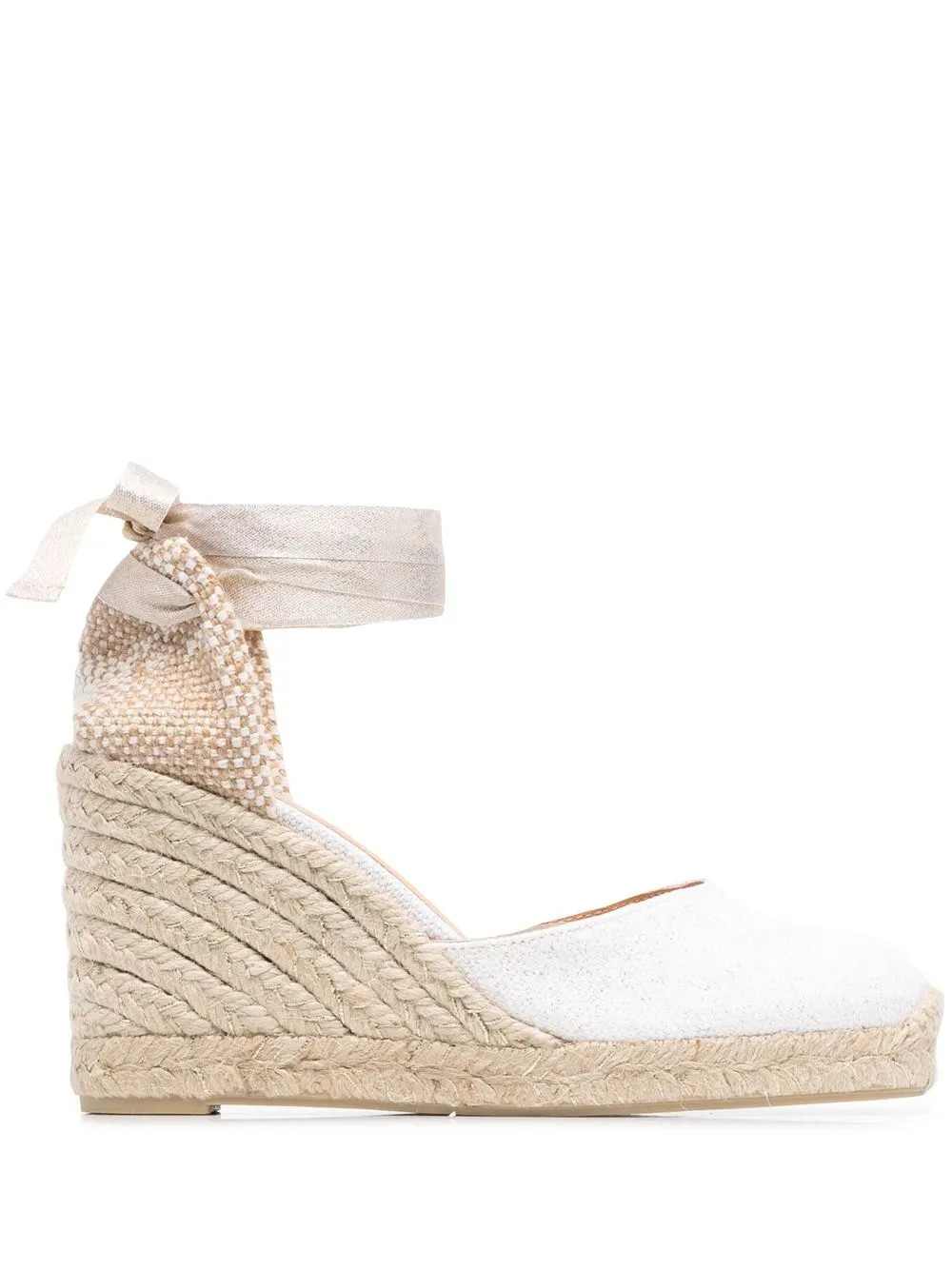Castañer 90mm Carina Wedge Espadrilles | Neutrals | FARFETCH | Farfetch Global
