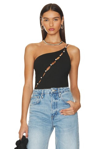 CAMI NYC Kalea Bodysuit in Black from Revolve.com | Revolve Clothing (Global)