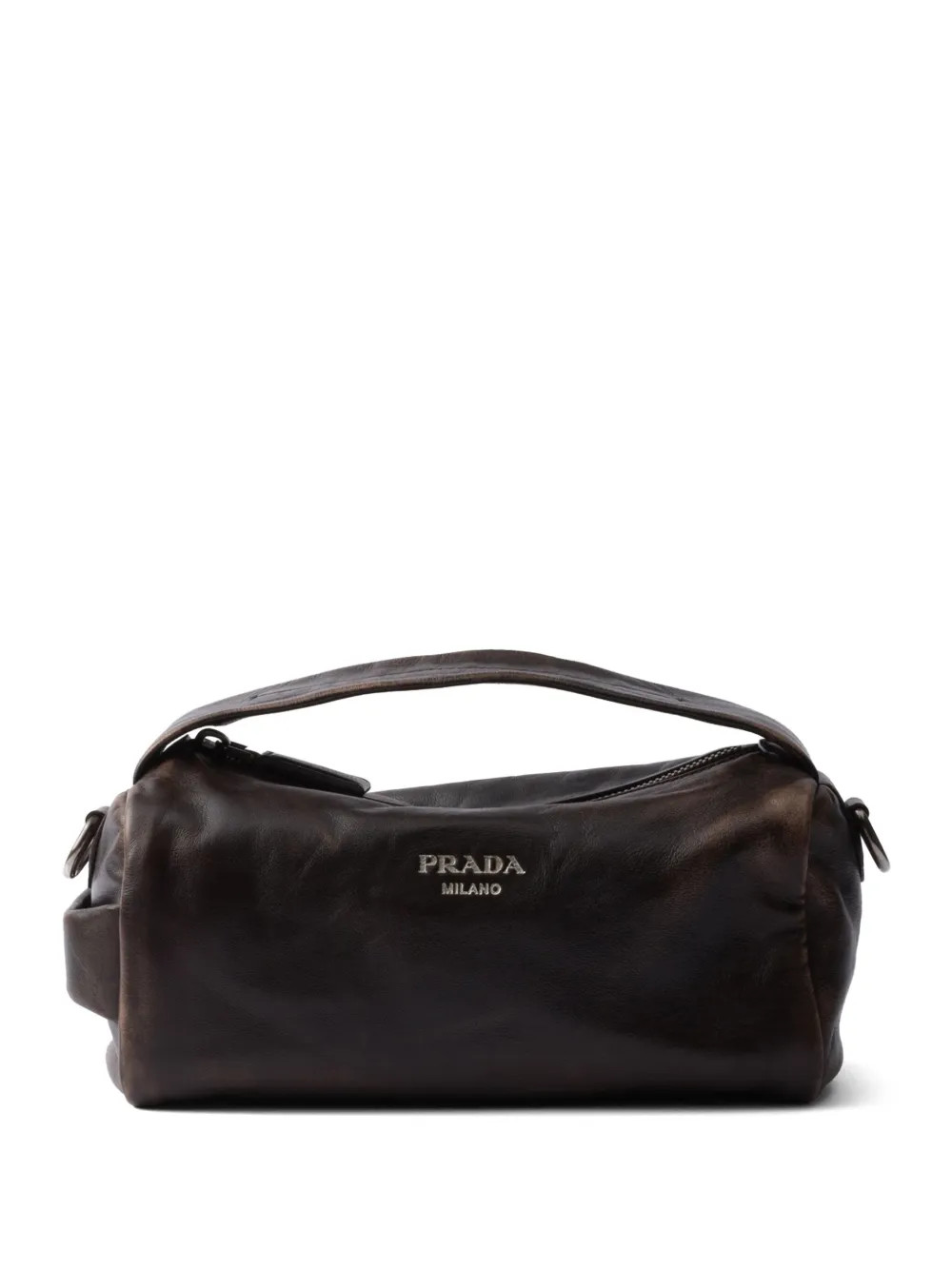 Prada Bolsa De Hombro | Marrón | FARFETCH | Farfetch Global