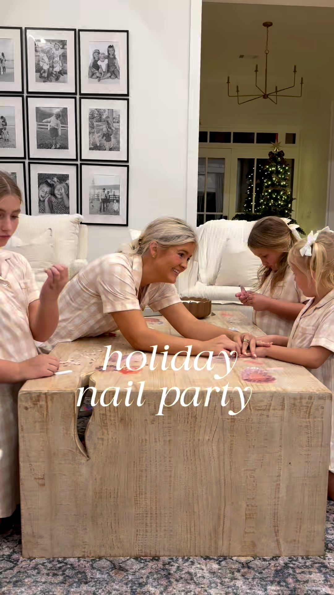 #ad Partnering with @Target and @oliveandjune for the most magical holiday nails ✨Grabbed some Press-Ons and the girls the NEW Pressies on my Target run and I can’t get over how cute the holiday prints are! We turned it into a full-on nail night. Hot cocoa, matching pjs, Christmas music, matching manis… and zero salon appointments needed 🙌🏼 These sets go on in minutes and actually last through all the cookie decorating, gift wrapping, and Target runs. 😉 

@shop.ltk #liketkit #TargetPartner #OliveAndJune #OliveAndJunePartner #HolidayNails #diymani #diynails #target #nailtok

#LTKHoliday #LTKGiftGuide #LTKKids