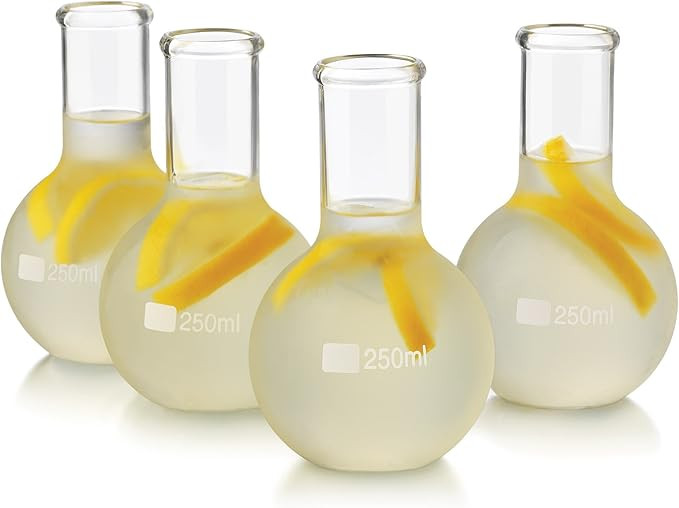 Libbey 4 Piece Ball Flask Set, Clear | Amazon (US)