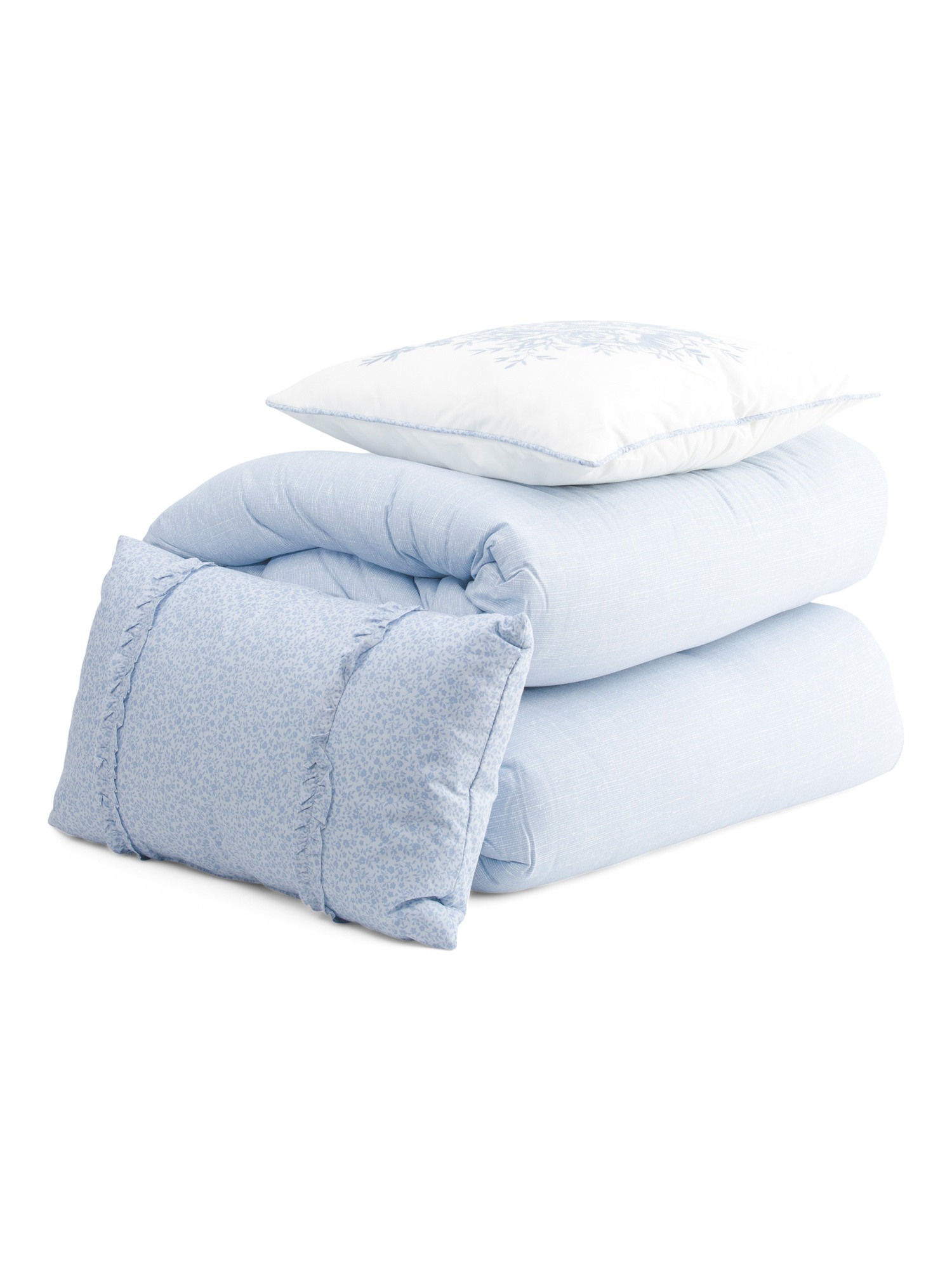 7pc Forsythia Solid Comforter Set | Marshalls