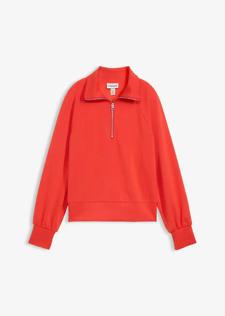 Sweatshirt aus weichem Scuba | Bonprix DE