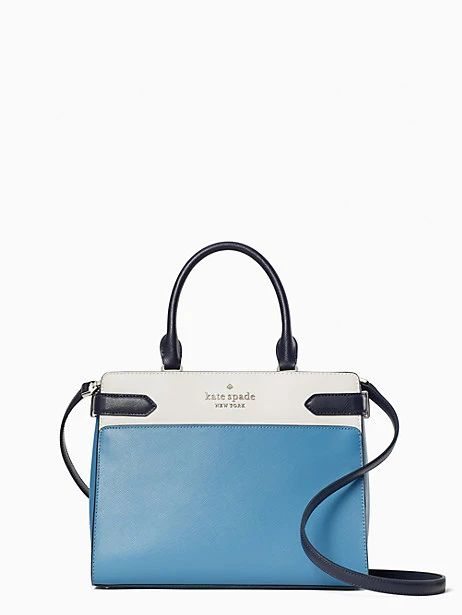 staci colorblock medium satchel | Kate Spade Outlet