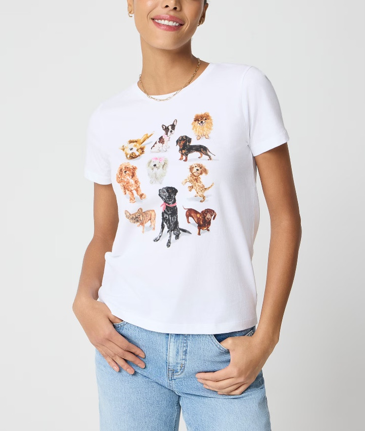 Dog graphic tee 

#LTKSaleAlert #LTKSeasonal