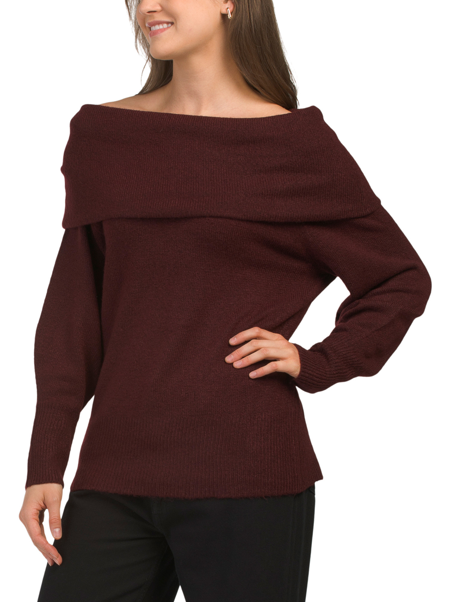 Priscilla Off The Shoulder Sweater | Marshalls