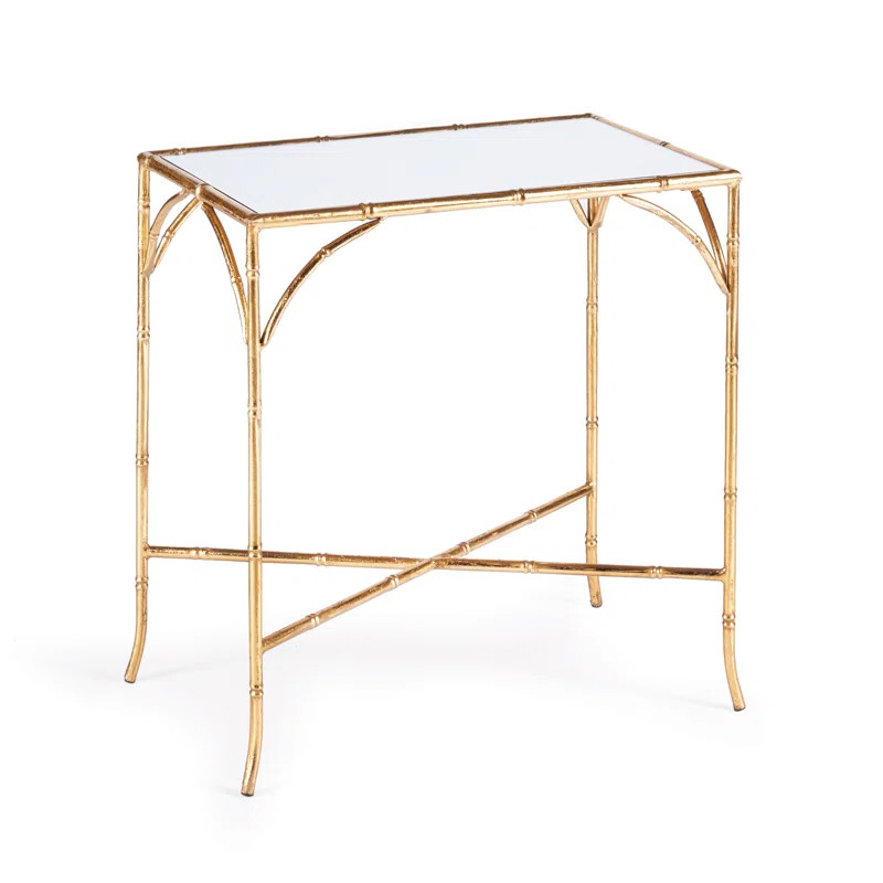 Dillon Glass Top End Table | Wayfair North America