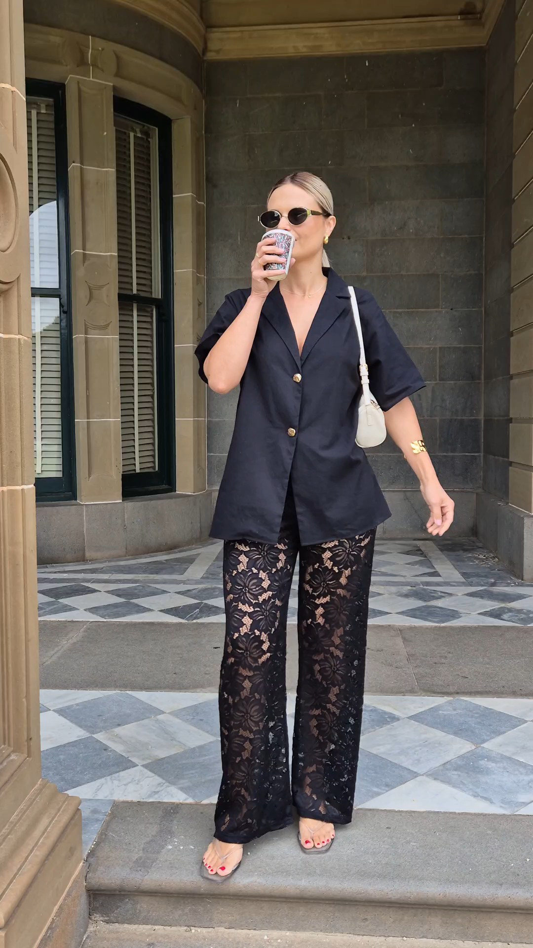 Can’t go past lace pants 🖤Such an easy way to elevate a simple black outfit. Are we loving lace this season?

#LTKstyletip #LTKautumn #LTKshoes