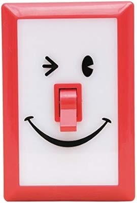 Time Concept SMiLE Soft LED Switch Light - Hibiscus - For Bedroom, Entryway, Battery-Operated | Amazon (US)