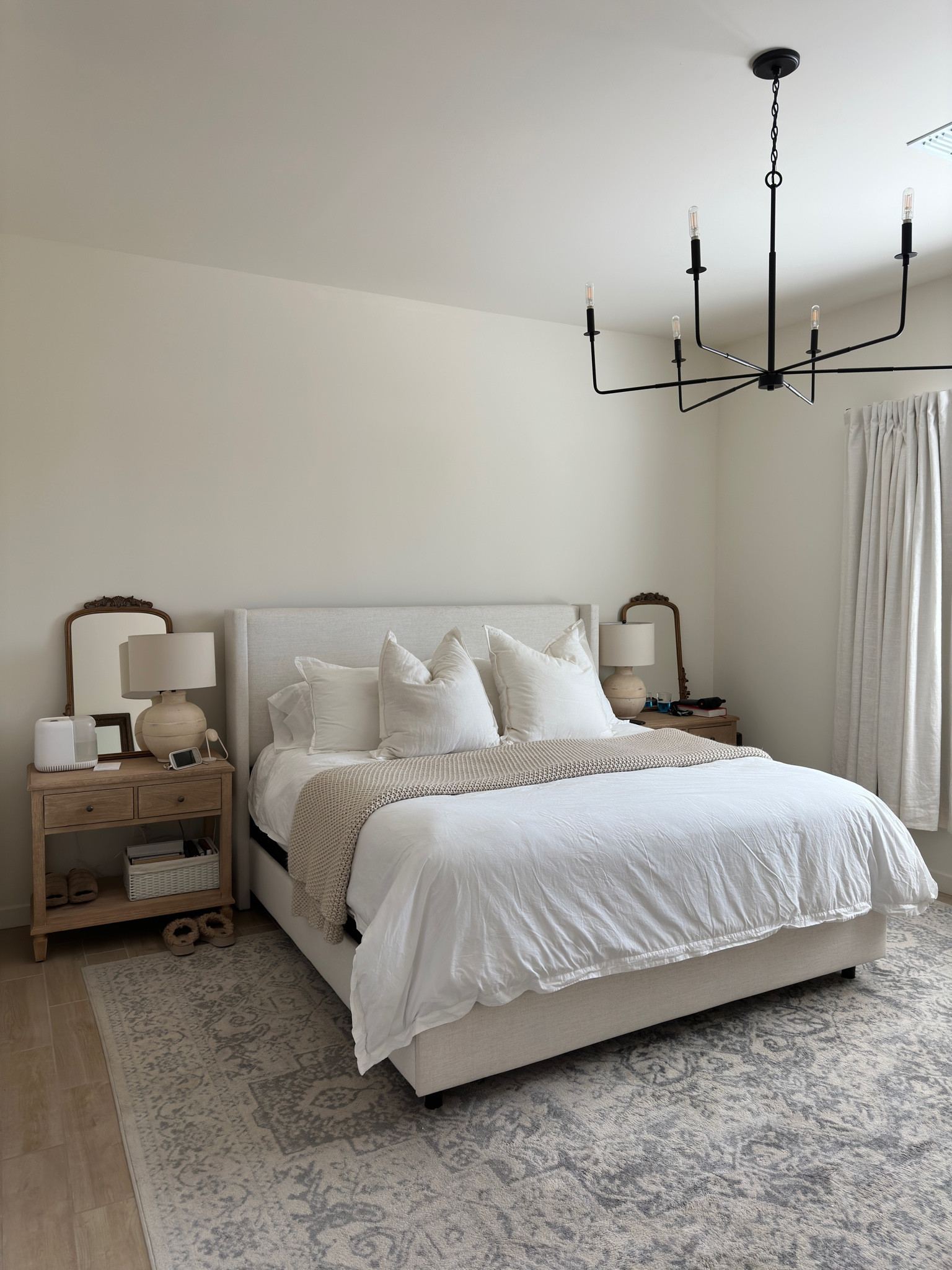 Master bedroom details neutral 🤍🫶🏽 

#LTKhome