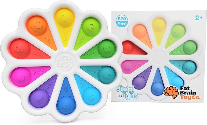 Fat Brain Toys Dimpl Digits Baby Toys & Gifts for Ages 2 to 3 | Amazon (US)