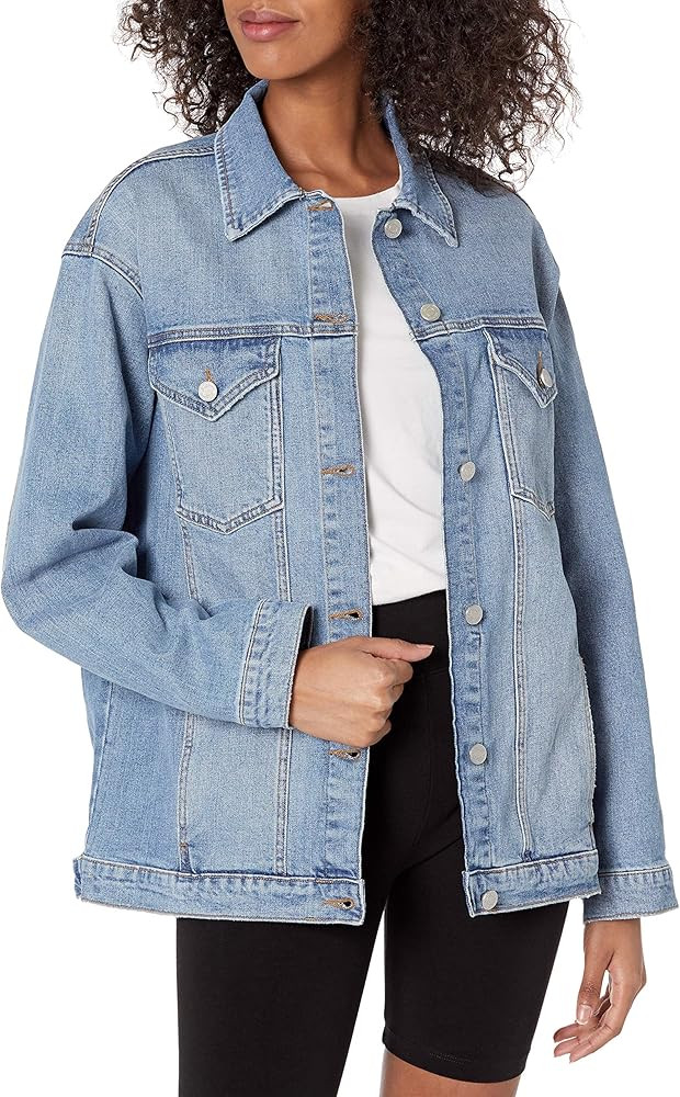 The Drop womens Andrea Oversized Denim Jacket | Amazon (CA)