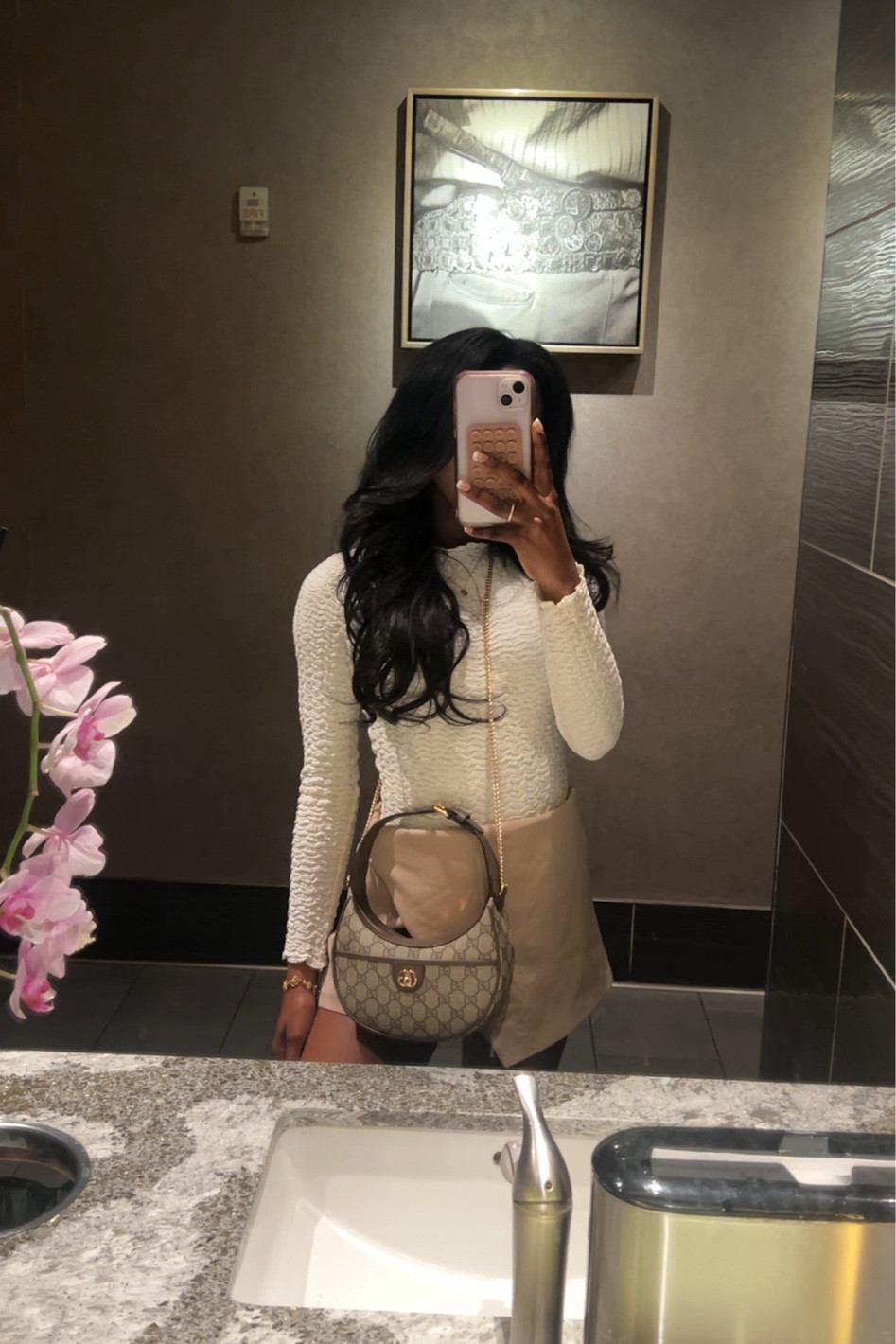 perfect neutral date night outfit for spring! We are so happy skorts are back in style 🥰🩷  

#LTKSeasonal #LTKPetite #LTKFindsUnder100