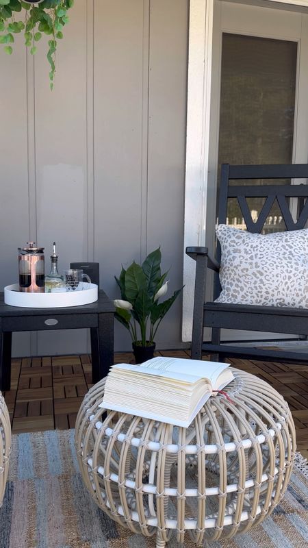 The Hygge Ranch Balcony Bistro feat.  Polywood x Bed Bath & Beyond and Annie Selke #madeformom

#LTKSeasonal #LTKVideo #LTKHome